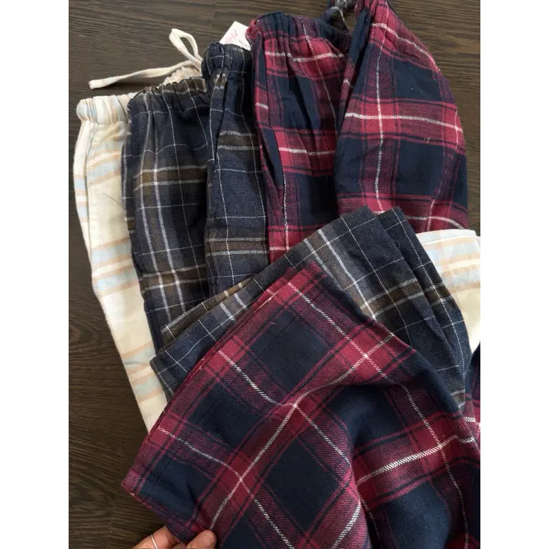 Daisy pants| Quần Ngủ dài, Sọc Kẻ ở nhà chất kate thoải mái, có dây rút 7