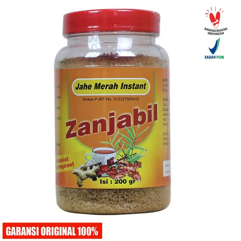 Minuman Jahe Merah Instan Zanjabil- Toga Nusantara, Herbal Alami untuk Kesehatan 1