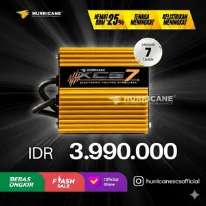SPECIAL PRICE PENGHEMAT BBM HURRICANE XCS 7 BONUS GILA