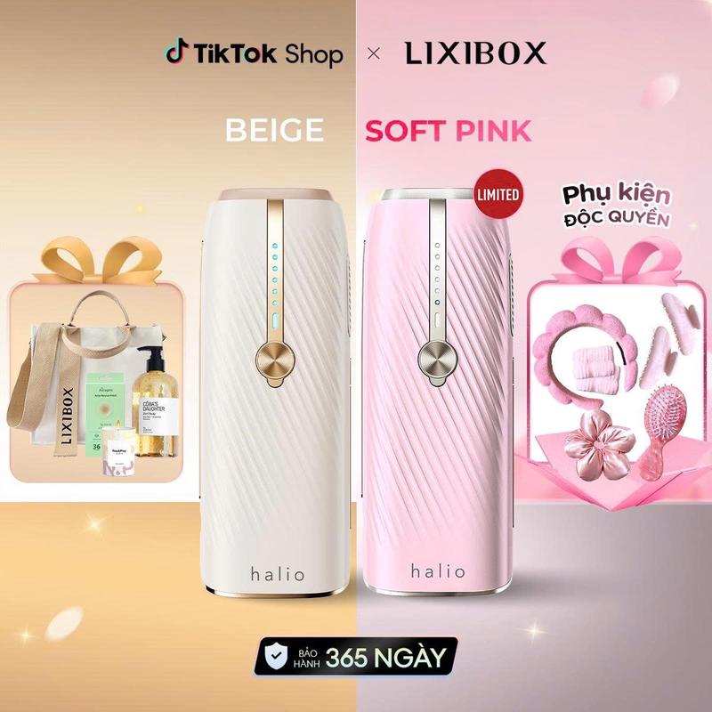 Máy Triệt Lông Lạnh Sapphire Halio InfinityGlow Advanced IPL Sapphire Cooling Hair Removal Device - Phù hợp cho Da Nhạy Cảm Nữ và Nam - lixibox máy triệt lông