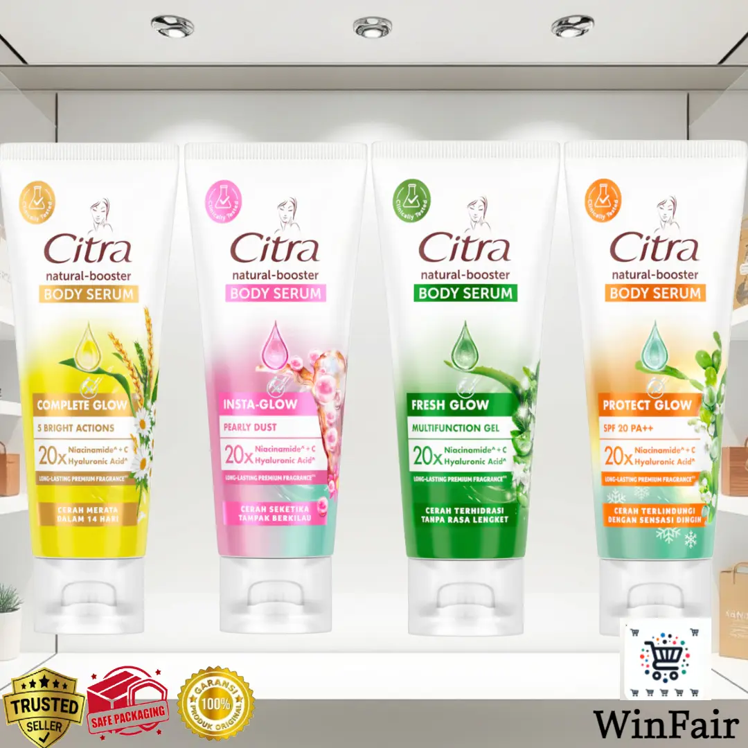 Citra Natural Booster HandBody Serum Mencerahkan 180 ml & 100 ml