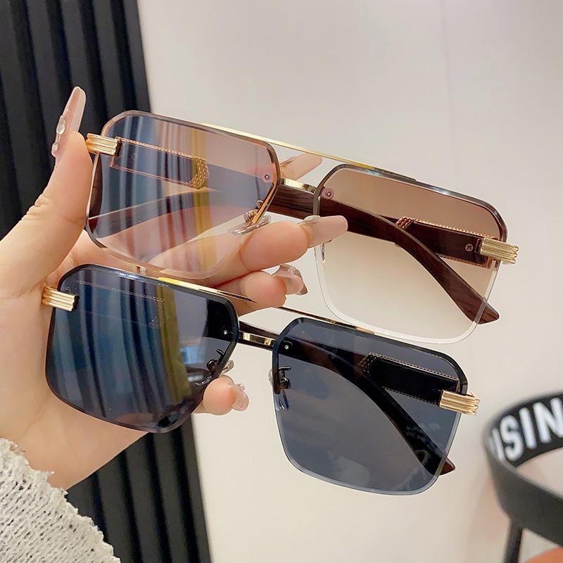 Kính Râm Thời Trang Vuông Dành Cho Nam Và Nữ Phong Cách Âu Mỹ Hàng Mới Về 2024 Women Chống Nắng