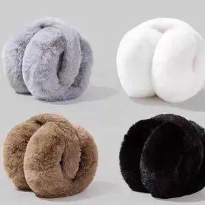 PREMIUM Penutup Telinga Headphone Musim Dingin Earmuffs Winter Type For Adults | Penutup Telinga polos Dewasa Basic Earmuff Soft Fur flexible Unisex