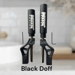 Extender Tuas Gigi Mobil Manual / Tongkat Persneling Universal / Gear Shiftknob Black Doff Car