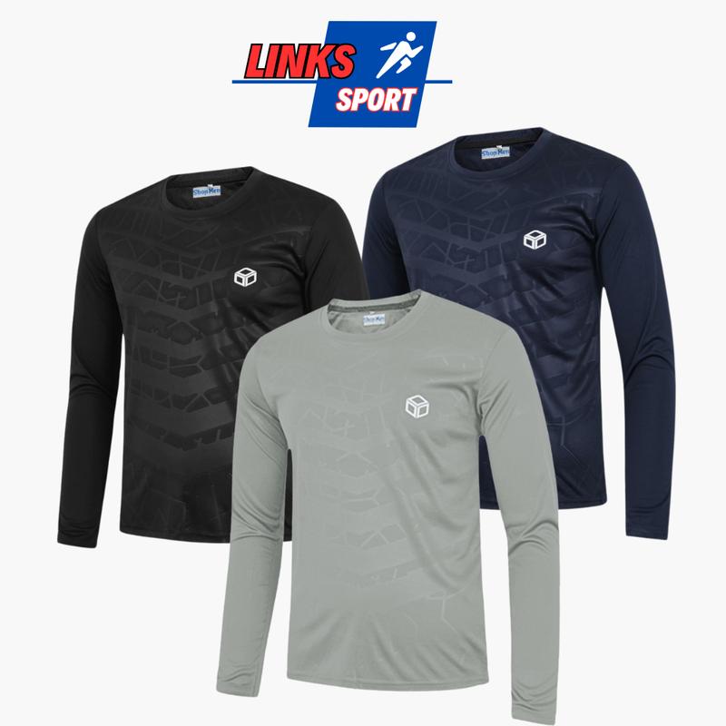 Combo 3 Áo thun nam dài tay mặc chống nắng, lao động, mặc làm áo lót giữ nhiệt, chơi thể thao - ADV03