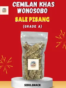 SIRO - Sale pisang lidah 350gr asli Wonosobo lezat gurih bikin nagih