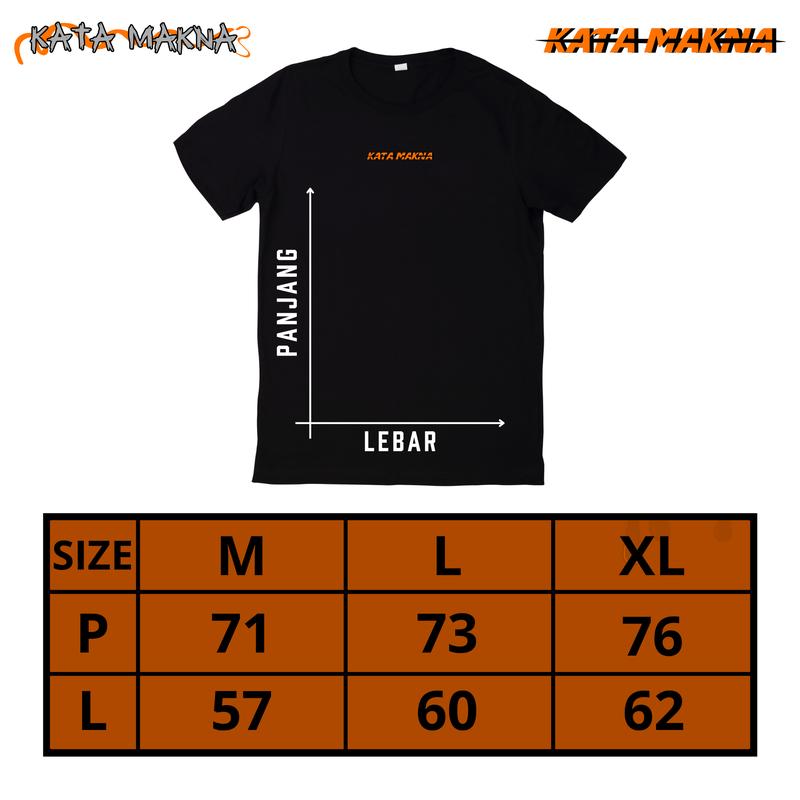 T-Shirt / Kaos LAGI NUNGGU SING JARE KABEH ONO WAYAHE - KATA MAKNA. Keren Sablon Distro Pria Hitam Dewasa Katun Wanita Pendek Baju Oblong Combed Tulisan 3
