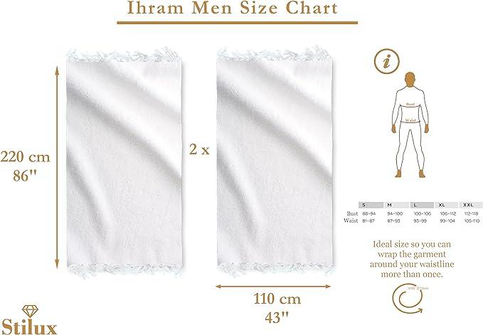 Product Introduction of Kain Ehram Dewasa TAE - Haji Dan Umrah Dewasa Dan Budak 100% Kapas Dobby - Kain Ihram Exclusive / Premium Tabuk Al Ehram 0