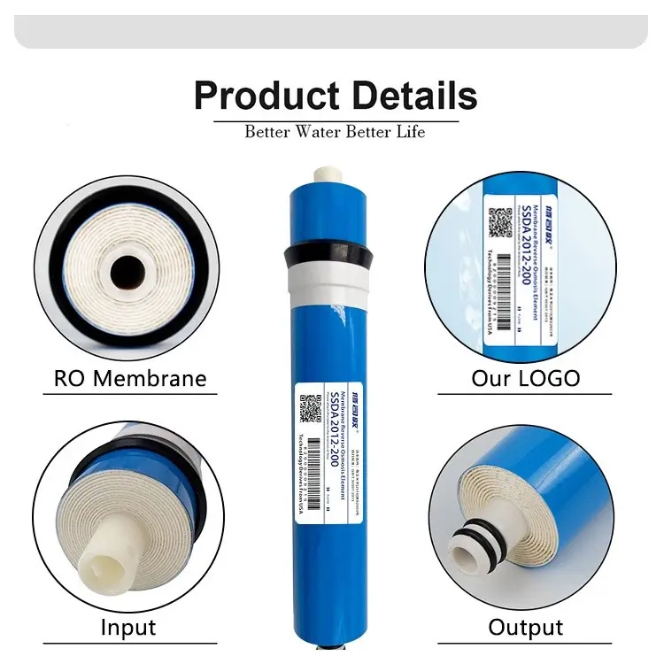 Membran Filter RO 200 GpD Filter Air Minum Reverse Osmosis Filter Membrane 200G 2012 1