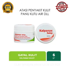 Kalpanax Salep 6 gr Membantu Mengatasi  Penyakit Kulit Seperti Panu Kutu Air dan gatal - COD