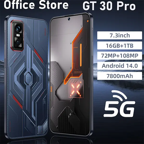 未使用 AndroidスマートフォンGT30 Pro 8GB/256GB 【公式通販】