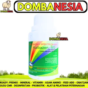 KALBAZEN SG 100ML - Obat Cacing Oral Efektif Basmi Cacing Kambing Domba