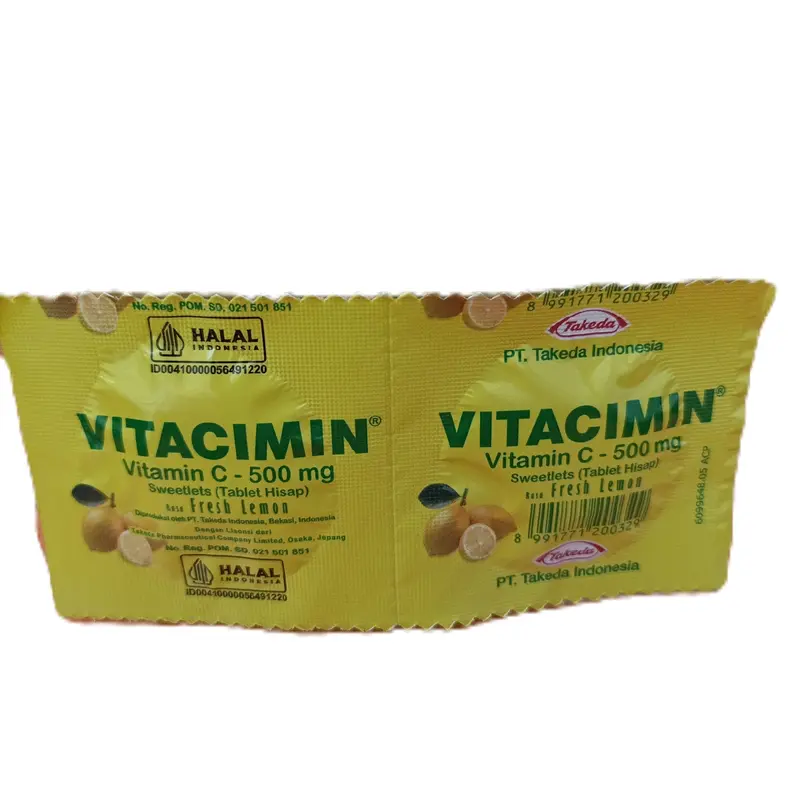 VITACIMIN 500 MG VITAMIN C TABLET HISAP 4