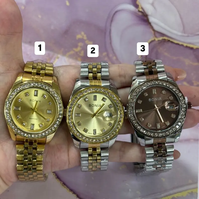 JAM TANGAN BONII MANTAB BEST SELLER DIAMETER 3.6CM 1