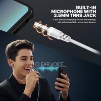 Gambar Fantech ES220 LinkBuds In-Ear Earphone Headset Wired Type 3.5mm TRRS Original dilengkapi dengan Noise Isolation Desain, Deep Bass & Stereo Sound dengan Mic - Hitam dari Fantech Smart Life Kota Administrasi Jakarta Barat 5 Tokopedia