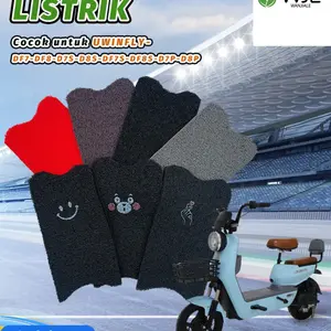 WANJIALE Karpet Sepeda Motor Listrik UwinFly DF7/DF8/D7S/D8S/DF7S/DF8S/D7P/D8P Mie Bihun 16MM