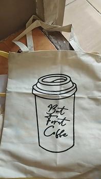 Product Review of RAKAMIR -Tote Bag Wanita Terbaru - Tote Bag Wanita Korea - Selempang Bahu Murah Kanvas Hitam Totebag from R**a 1