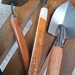 Hemat paket 3pcs berkebun garuk sampah cangkul mini dan sekop taman mini