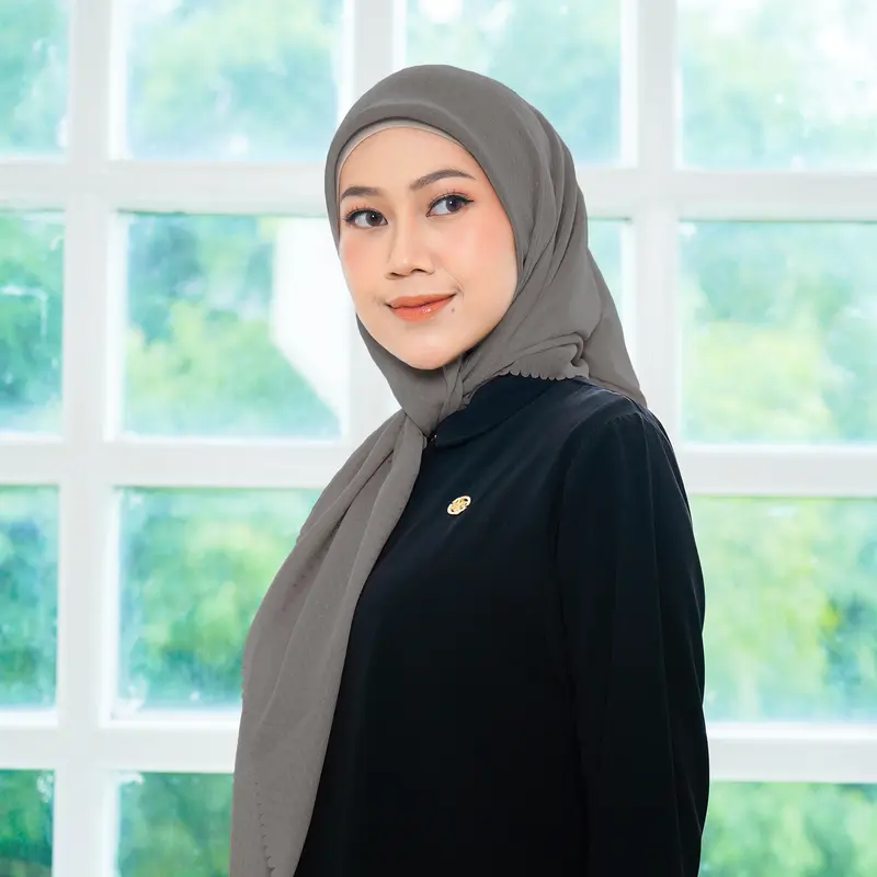 Nobby - Ruby Scarf Hijab Segiempat Bahan Voal Lasercut Cutting Lembut Kerudung Square Muslim 8