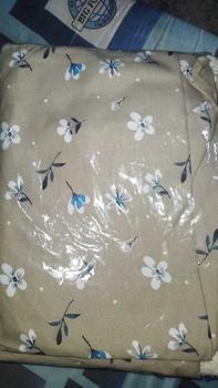 Product Review of Tiffany | Mukena Traveling Dewasa Mini Pouch Katun Motif Bunga 2in1 Muslim Panjang from s**t 0