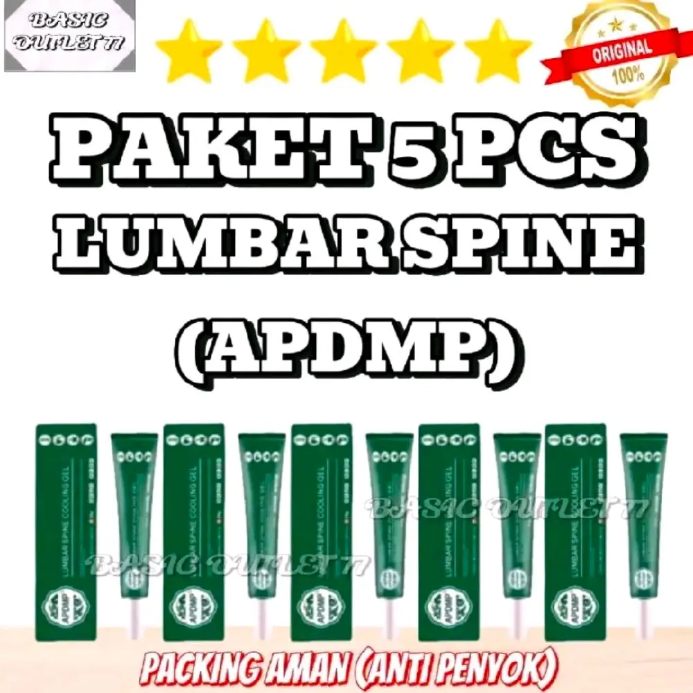 [PROMO 5 PCS] salep lumbar spine APDMP pereda nyeri pinggang,nyeri punggung,keseleo,nyeri sendi