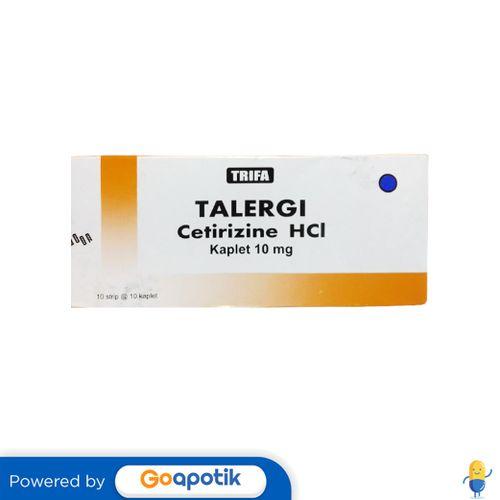 Gambar TALERGI 10 MG BOX 100 KAPLET dari Apotek Asembagus by GoApotik Kab. Situbondo Tokopedia