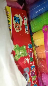 Product Review of Clay Lilin Mainan Anak 12 Pcs Free Pisau Bahan Polymers Lembut Plastik Toys Buah from u**4 0