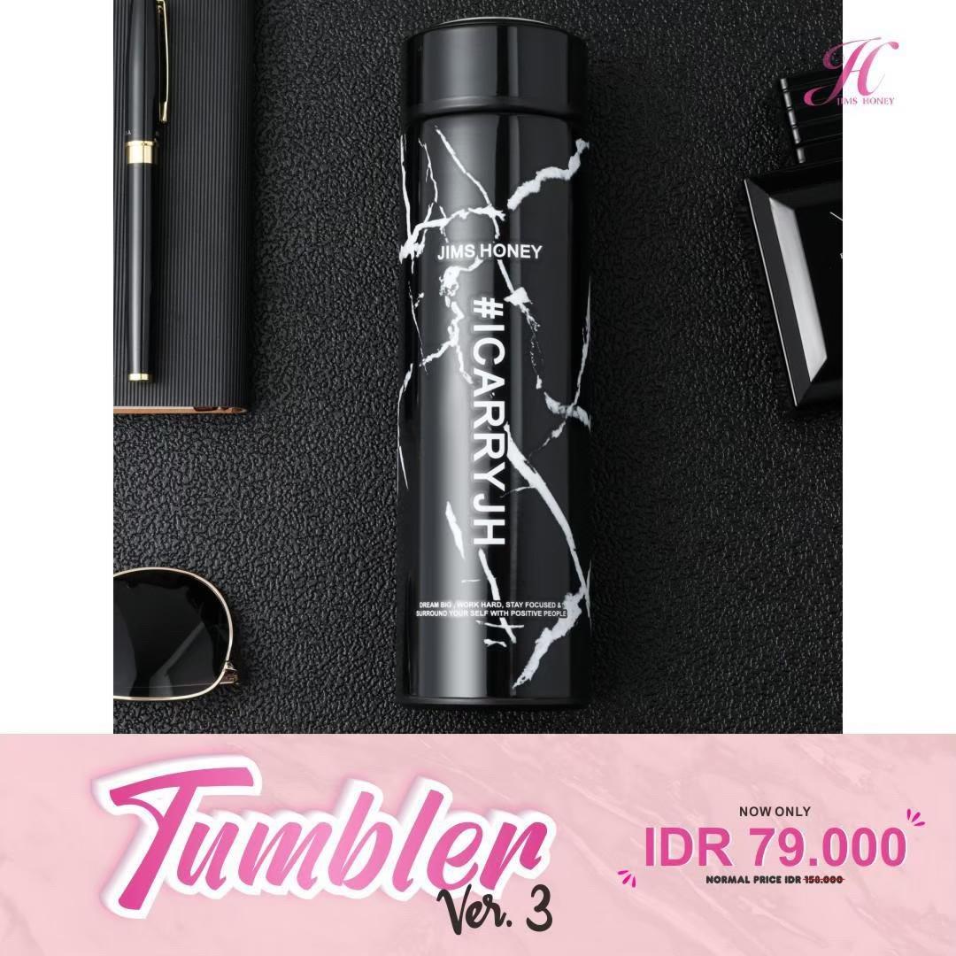 JIMS HONEY TUMBLER VER 3.0 (Botol Minum Panas / Dingin 425ml)