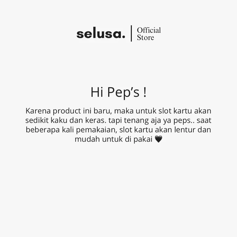 SELUSA Lula Cardholder (Free Hardbox Exclusive) | Dompet Kartu Terbaru 1