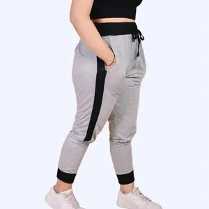 Logo GM Celana Jogger Unisex Bahan Baby Terry Premium Nyaman Cepat Kering untuk Lari Training Gym Size M L XL XXL Abu Tua