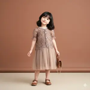 Dress Anak Wanset FREE Bando