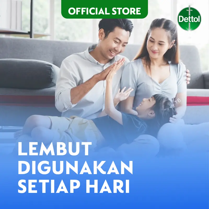 [BARU] Dettol Sabun Mandi Family Protect 370gr x6 - [LEBIH HEMAT DARI 60gr] Bar Soap Lembutkan Kulit 3