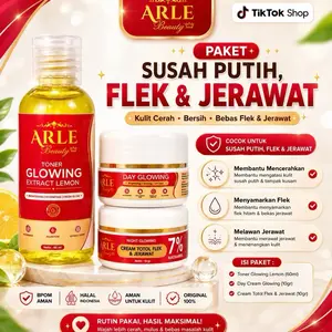 PAKET SUSAH PUTIH FLEK & JERAWAT ARLE BEAUTY