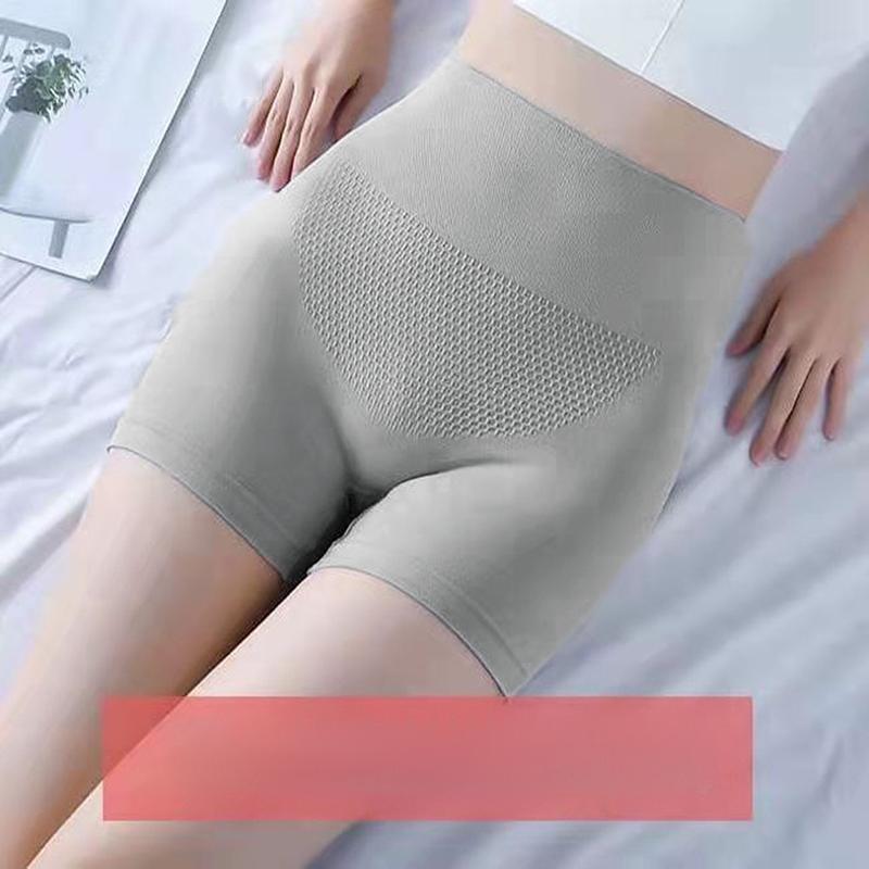 Product Introduction of Casual Plain Wide Bend Waist Boyshorts Corsets Shapewear for Women L48L056 (Apricot/Grey/Black) 23