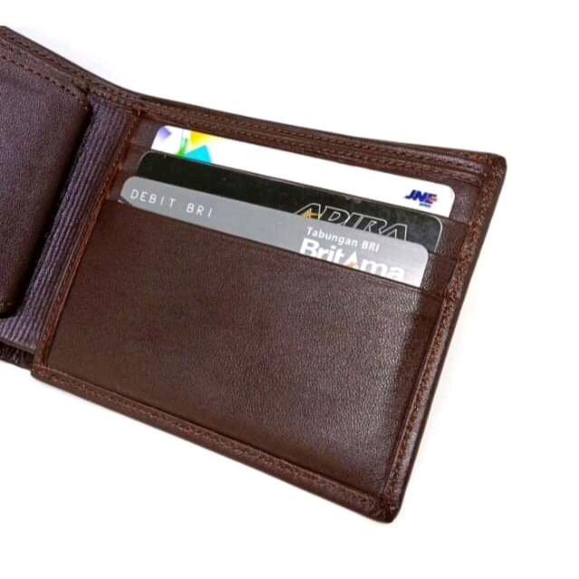 Dompet Kulit Pria model Resleting / Sleting 6