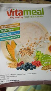 Product Review of [Sereal Viral] Vitameal, New Variant Less Sugar | Original Resmi | Bantu Masalah Gula Darah | Sumber Nutrisi Makanan Sehat | Cereal Food Granola Oatmeal | Sereal Susu Dairy Milk from D**i 0