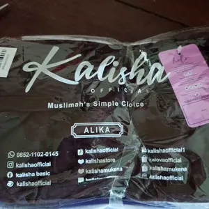 Kalisha X Shamira Jilbab Instan Anak Jersey Kerudung Sakinah Pinguin Jersey Hijab Sekolah Muslim Full Variasi Warna All Size Kids 4-9tahun