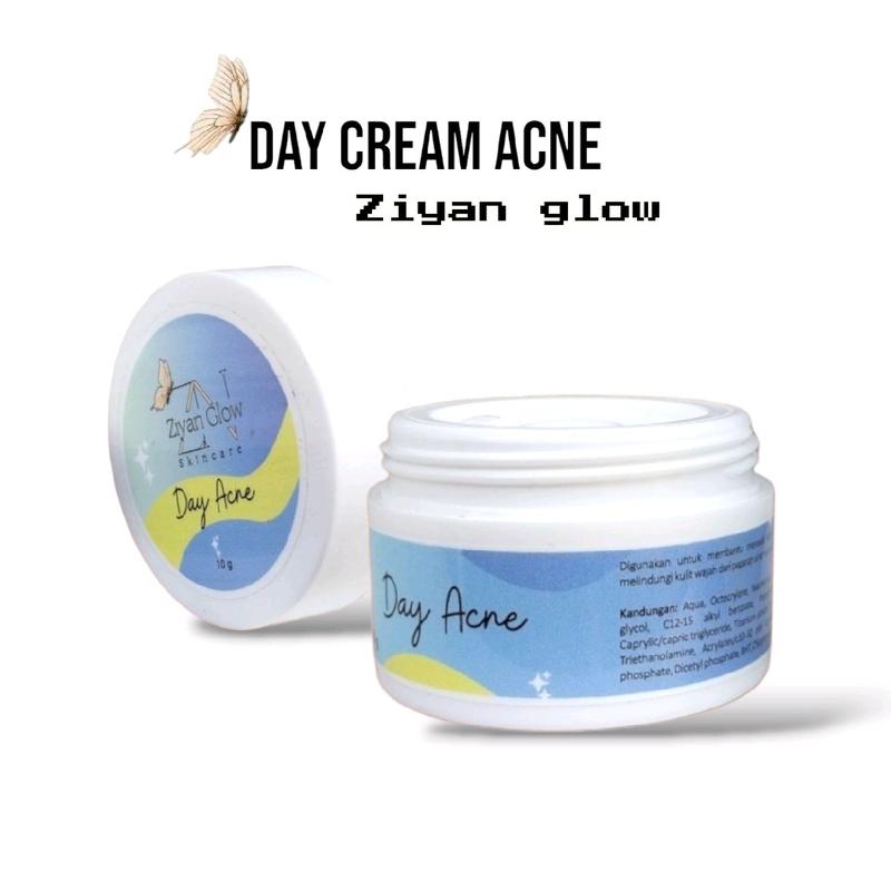 DAY CREAM ACNE ZIYAN GLOW KRIM SIANG WAJAH BERJERAWAT BPOM DAN HALAL 3