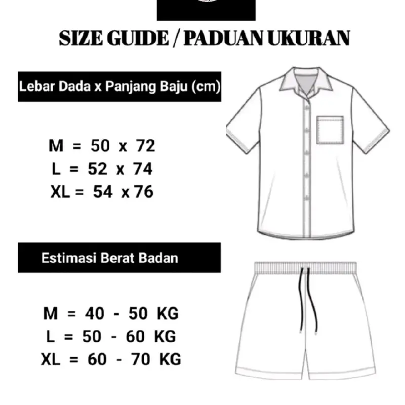 ONE SET SETELAN KEMEJA allora PRIA WANITA  MOTIF AMARILO PREMIUM RAYON COTTON  Celana  Katun Casual Lengan pendek keren  Santai trandy Panjang Polos 2