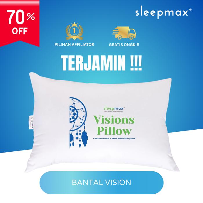 Gambar Sleepmax Bantal Tidur Vision Pillow dari Sleepmax Kota Administrasi Jakarta Utara Tokopedia