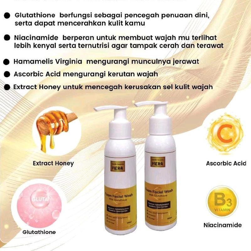 VIERA Sonik Skin Nice Termurah paket komplit mencerahkan wajah memperbaiki skin barier Mempercantik 3