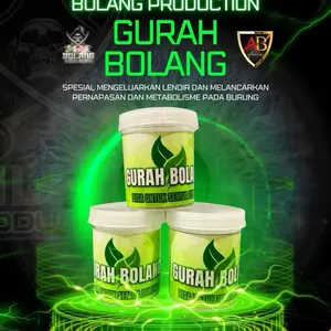 Gurah Bolang Production ORIGINAL Obat Gurah Burung Murai Kacer Kenari Pentet Cucak Ijo