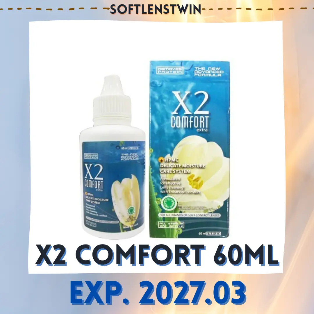 CAIRAN SOFTLENS X2 COMFORT 60 ML & 120 ML - AIR SOFTLENS BY EXOTICON