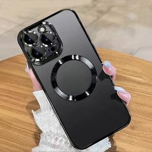 磁気スマホケース、耐衝撃スマホ保護カバー、iPhone Xシリーズ 11 12 13 14 15 16 17 Air 17 Pro Max Pro Max対応の耐久性スマホケース