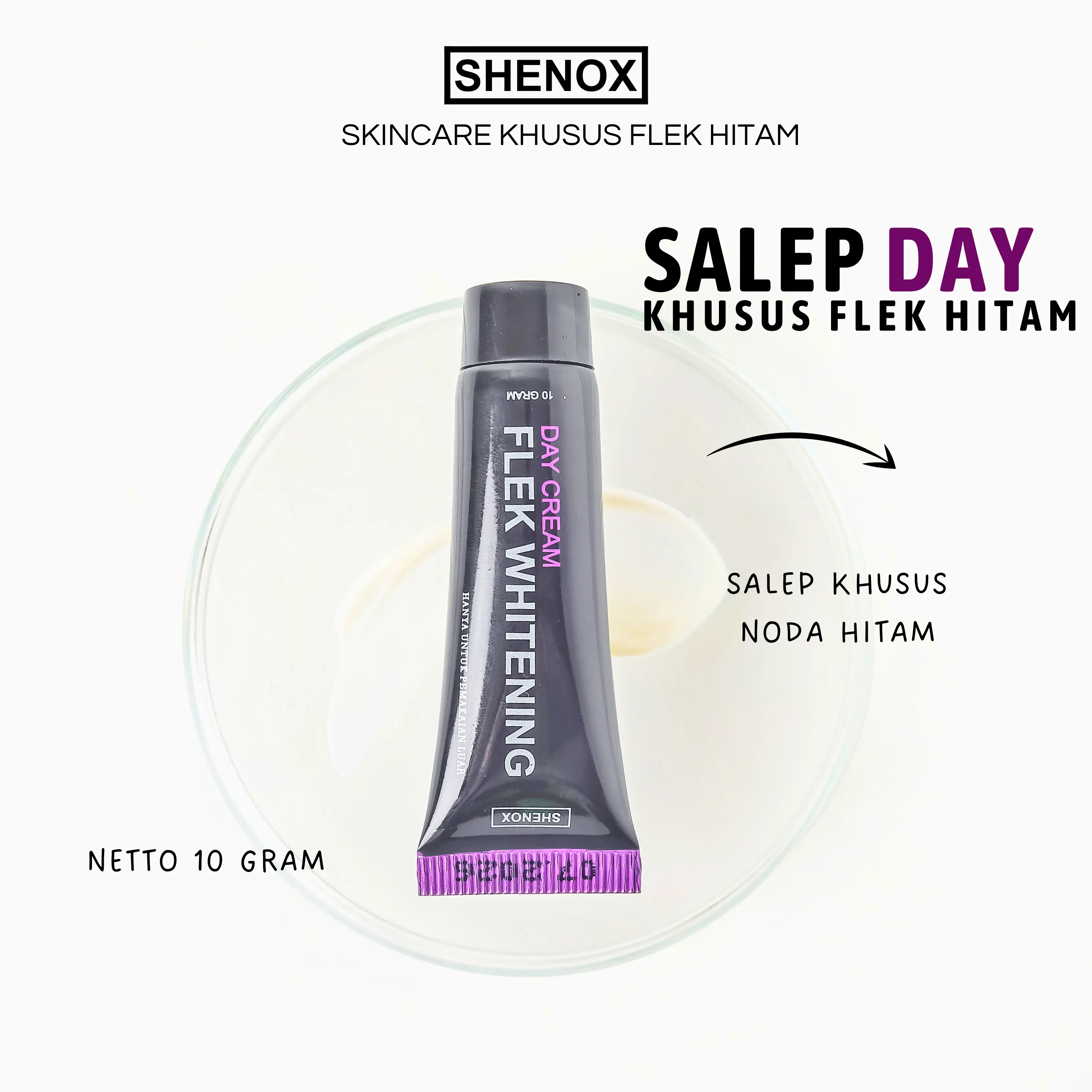Shenox Skincare Flek Hitam Salep Day Flek Whitening Resmi BPOM Cream Siang Flek Hitam Bekas Jerawat Melasma Dark Spot