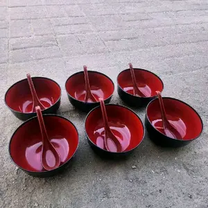 (UP) TERKINI PAKET HEMAT MANGKOK RAMEN + SENDOK RAMEN PLASTIK BPA FREE