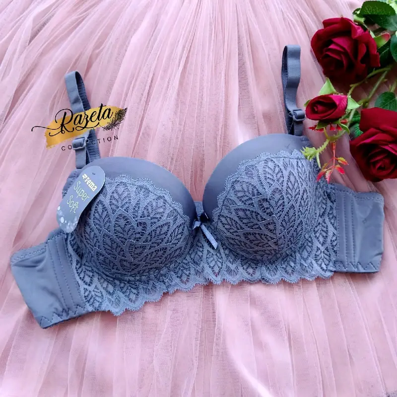 BRA BH WANITA PAKAI KAWAT CUP A KECIL BUSA TIPIS SIZE 34-38 0