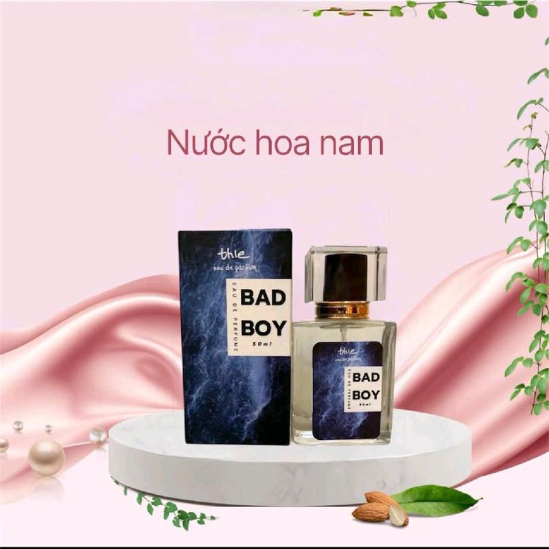  Nước hoa nam Bad boy mùi hương nam tính chai 50ml Xịt Thơm Perfume Cosmetic 