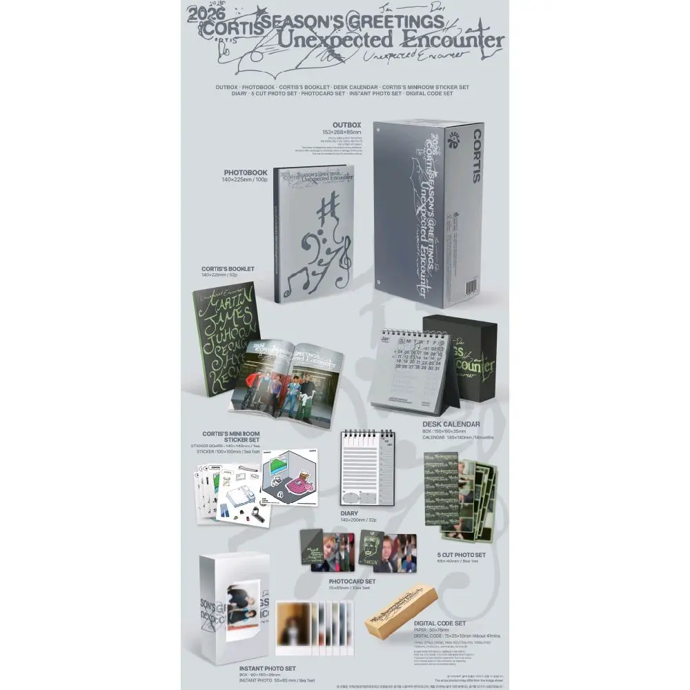 CORTIS Season Greetings 2026 : Unexpected Encounter SHARING CORTIS Season Greetings 2026 : Unexpected Encounter SHARING