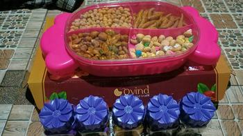 Product Review of Hampers Mawar Ungu Ovina Sugar Candy Rose murah dan unik  ( AFL) Botol Paket Coklat Permen Toples Gummy Snacks Food Makanan Choco Red Chocolate Cemilan from R**n 0
